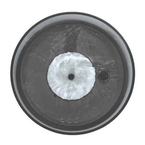 Pioneer Pet Elevated Vortex Pet Drinking Fountain, White, 128 Fluid Ounces